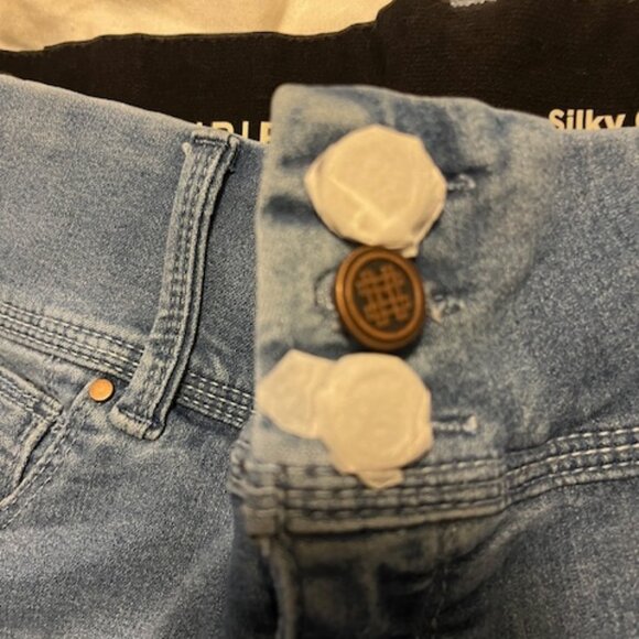 NWT, Lori Felt silky curve boot cut jean, size XLP - Picture 8 of 9